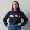 Blessed old English army long sleeve