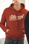 blessed red hoodie by risen apparel christian clothing