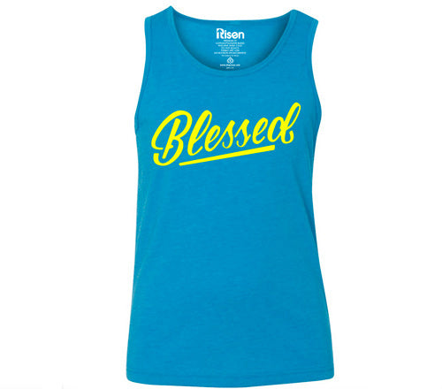 Blessed kids tank top