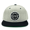 Don’t give up black and gray snapback