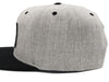 Saved by Grace black and gray snapback