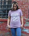 Saved by grace heather tee