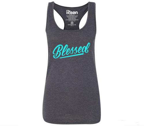 Blessed gray Women's tank top