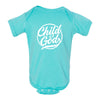Child of God baby suit by Risen Apparel Christian clothing