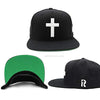 Cross black snapback