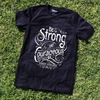 Strong & Coragerous black tee