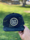 Saved by grace  new camo dark black and green snapback