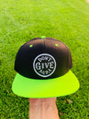 Don’t give up neon black snapback