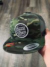 Camo saved by grace trucker hat