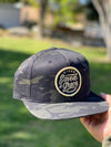 Saved by grace  new camo dark black and green snapback