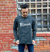 Blessed old English army long sleeve