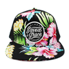 saved by grace risen apparel floral trucker snapback