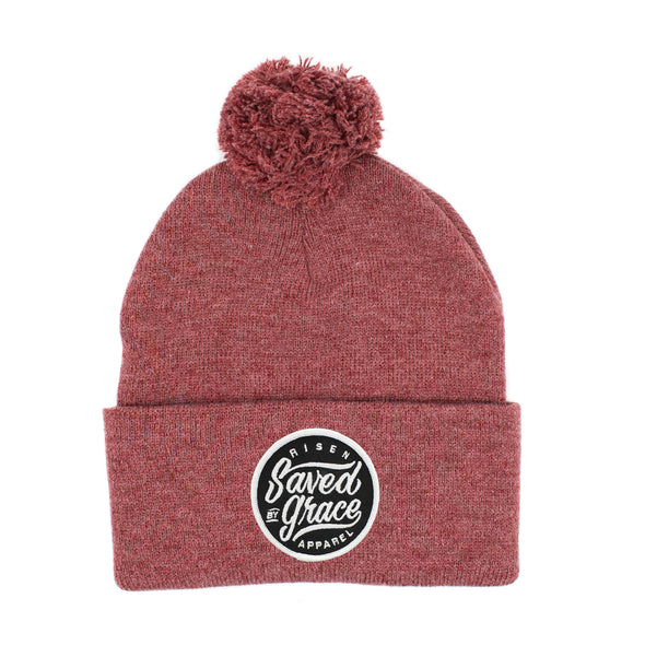 saved by grace risen apparel christian clothing beanie