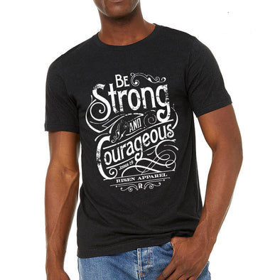 strong and courageous-black-t-shirt-by-risen-apparel