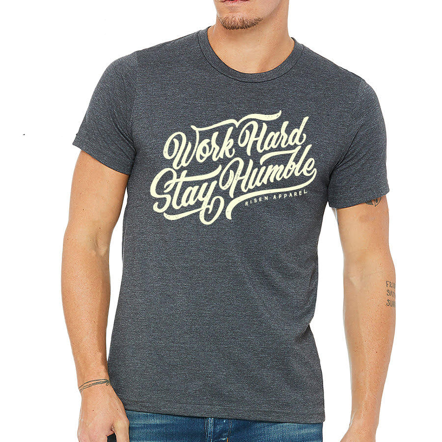 Work Hard Stay Humble Christian T Shirt Work Hard Stay Humble Christian T Shirt